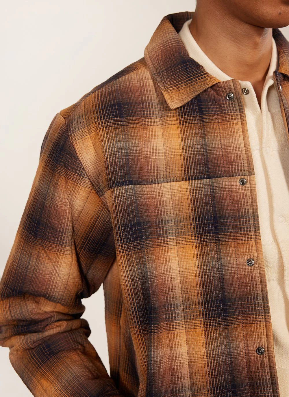 Quilted Overshirt | Seersucker | Multi 5 Quilted Overshirt | Seersucker | Multi - Image 3