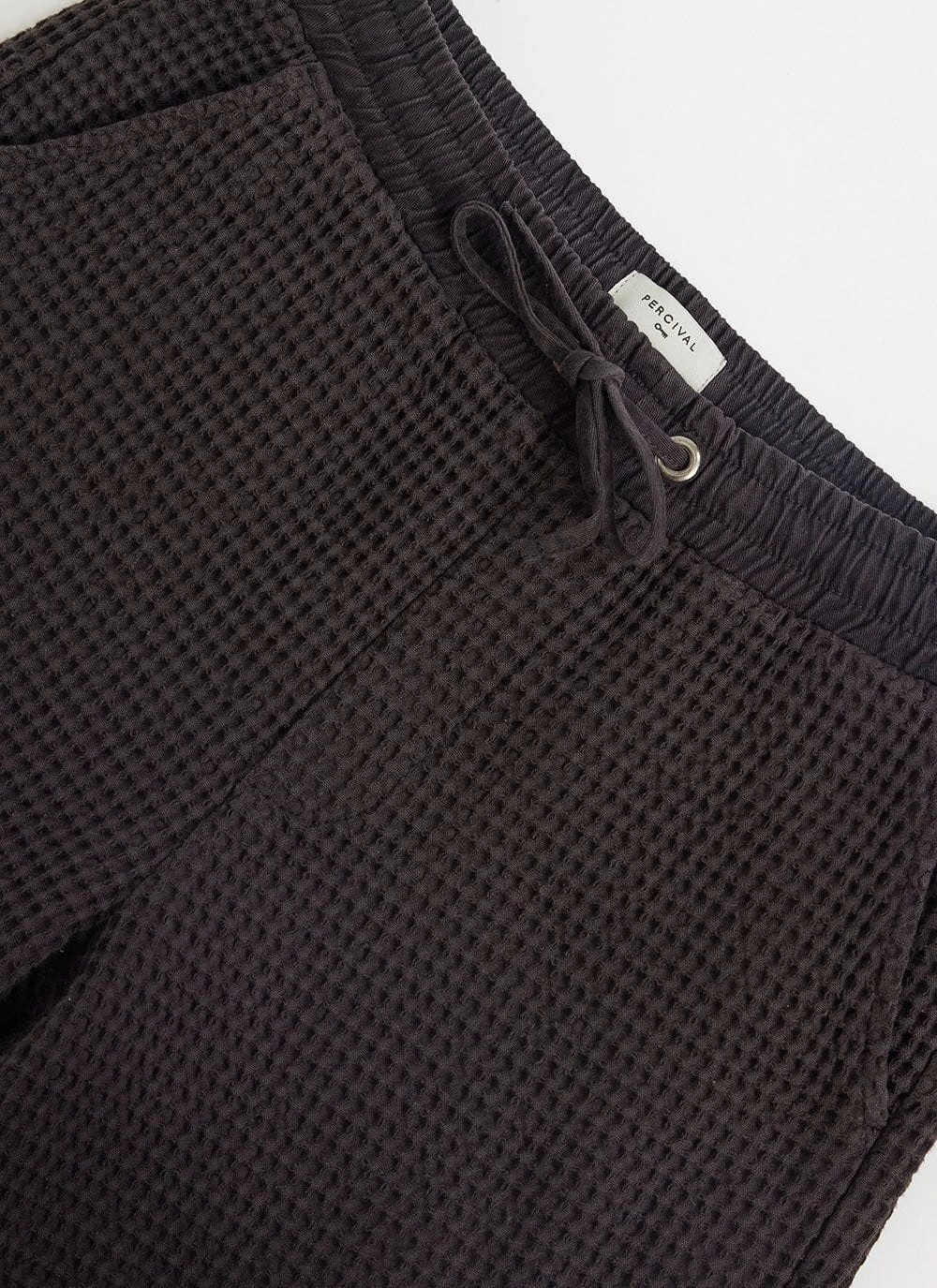 Waffle Shorts | Textured Cotton | Ink 9 Waffle Shorts | Textured Cotton | Ink - Image 7