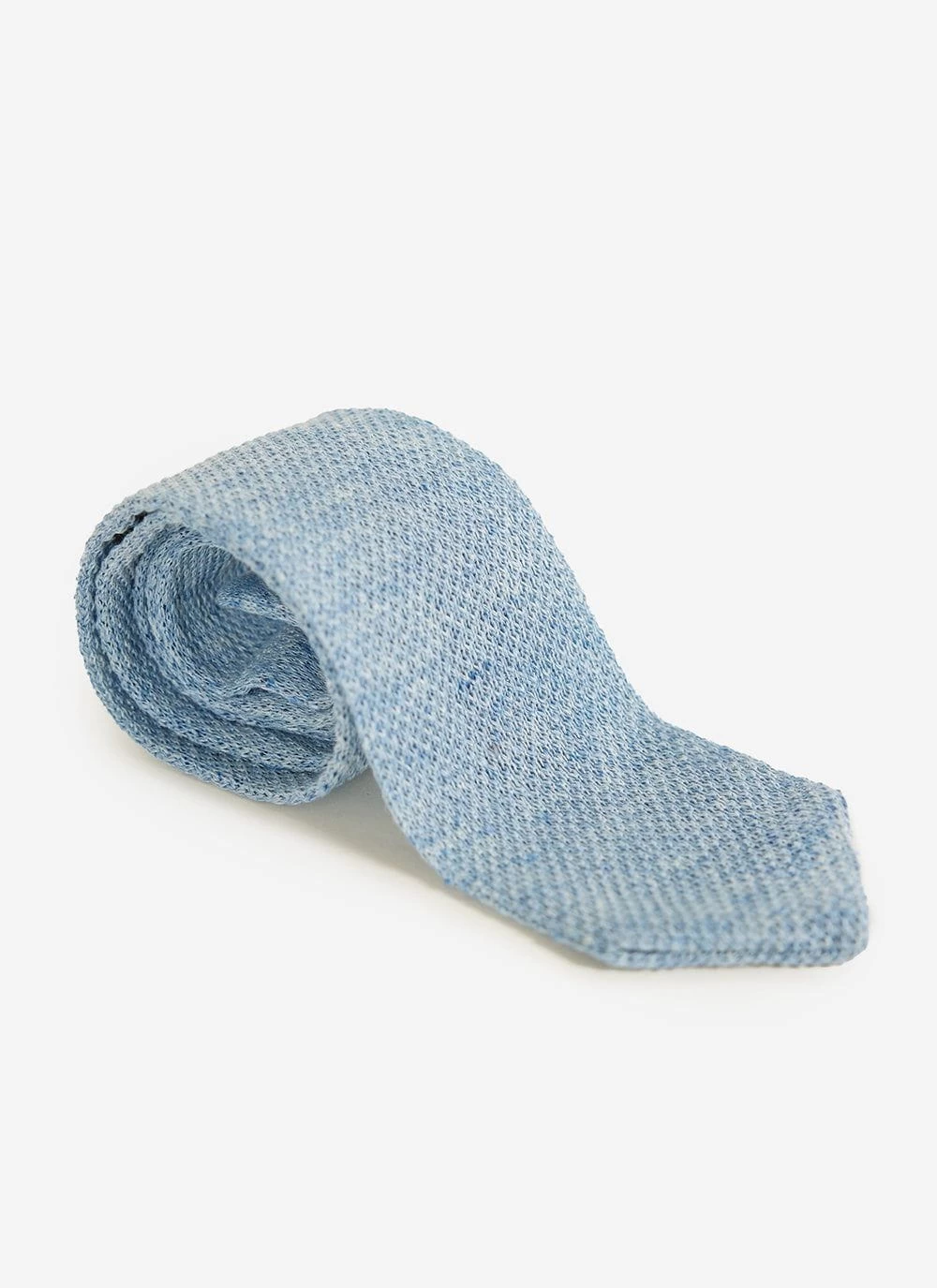 Linen Tie | Blue Marl 3 Linen Tie | Blue Marl