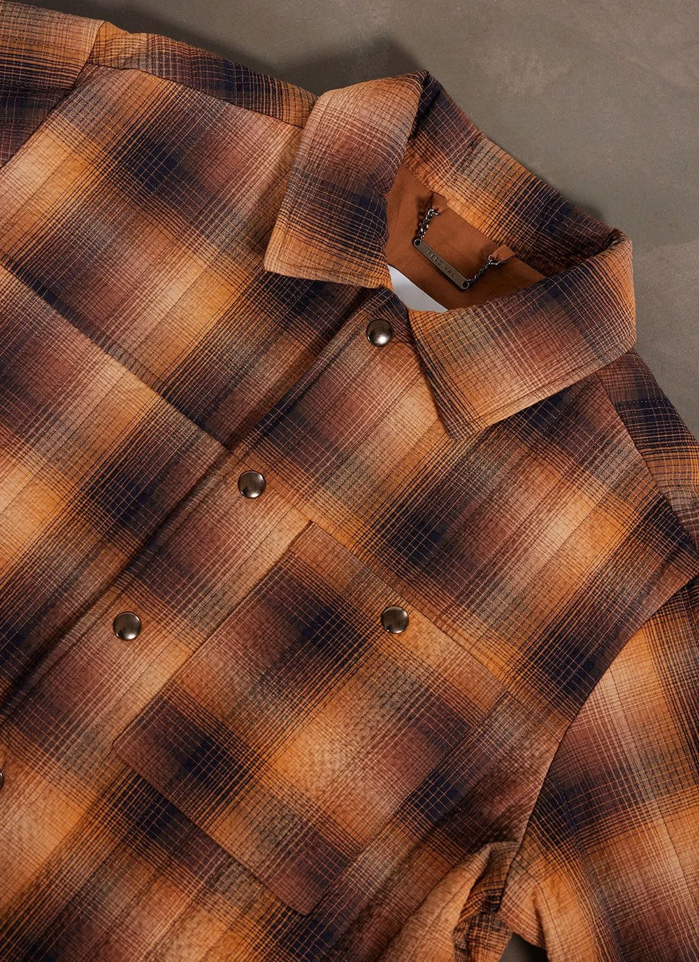 Quilted Overshirt | Seersucker | Multi 11 Quilted Overshirt | Seersucker | Multi - Image 9