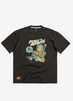 Perci Raiders Oversized T Shirt | Organic Cotton | Washed Black -Urban Wear Shop PERCIVAL MENSWEAR eabfd1bc c9cf 4908 b90d 4af6647e85e3