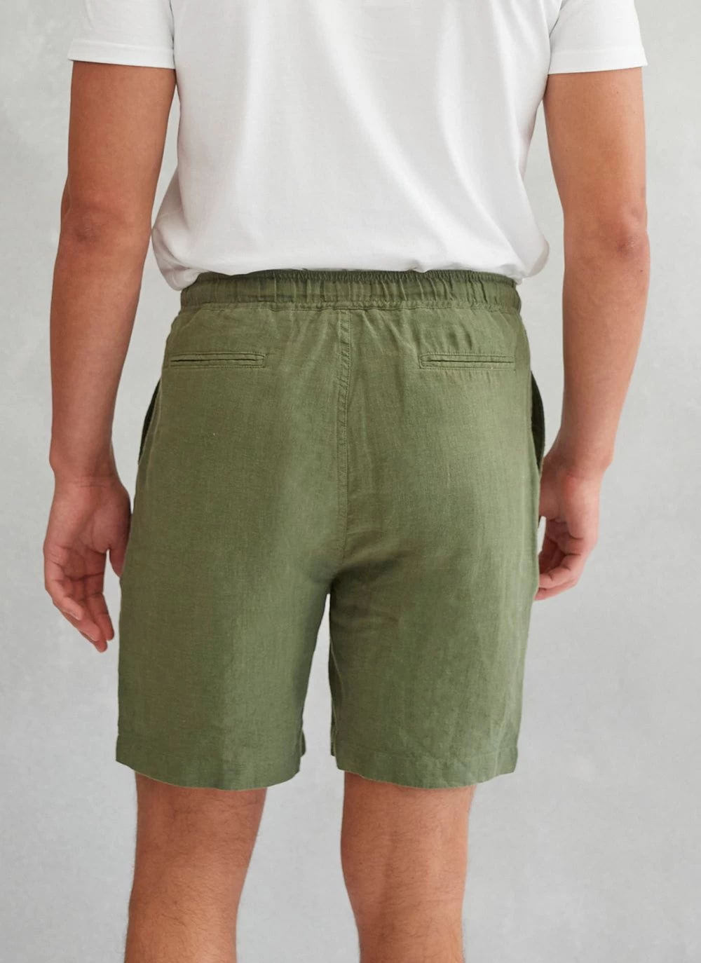 Linen Shorts | Forest 9 Linen Shorts | Forest - Image 7