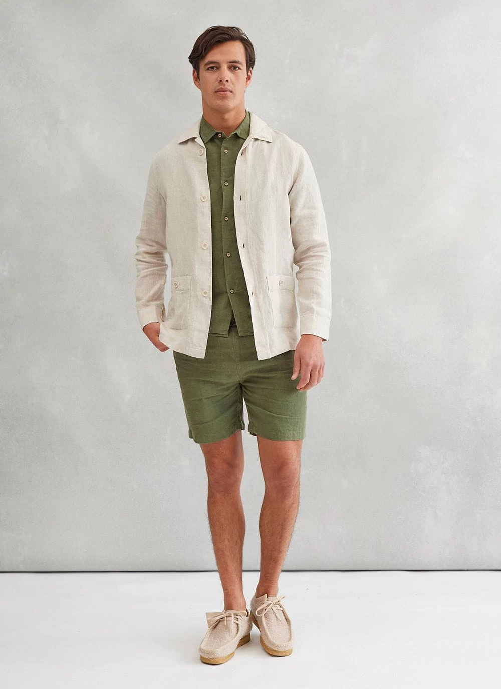 Linen Shorts | Forest 10 Linen Shorts | Forest - Image 8