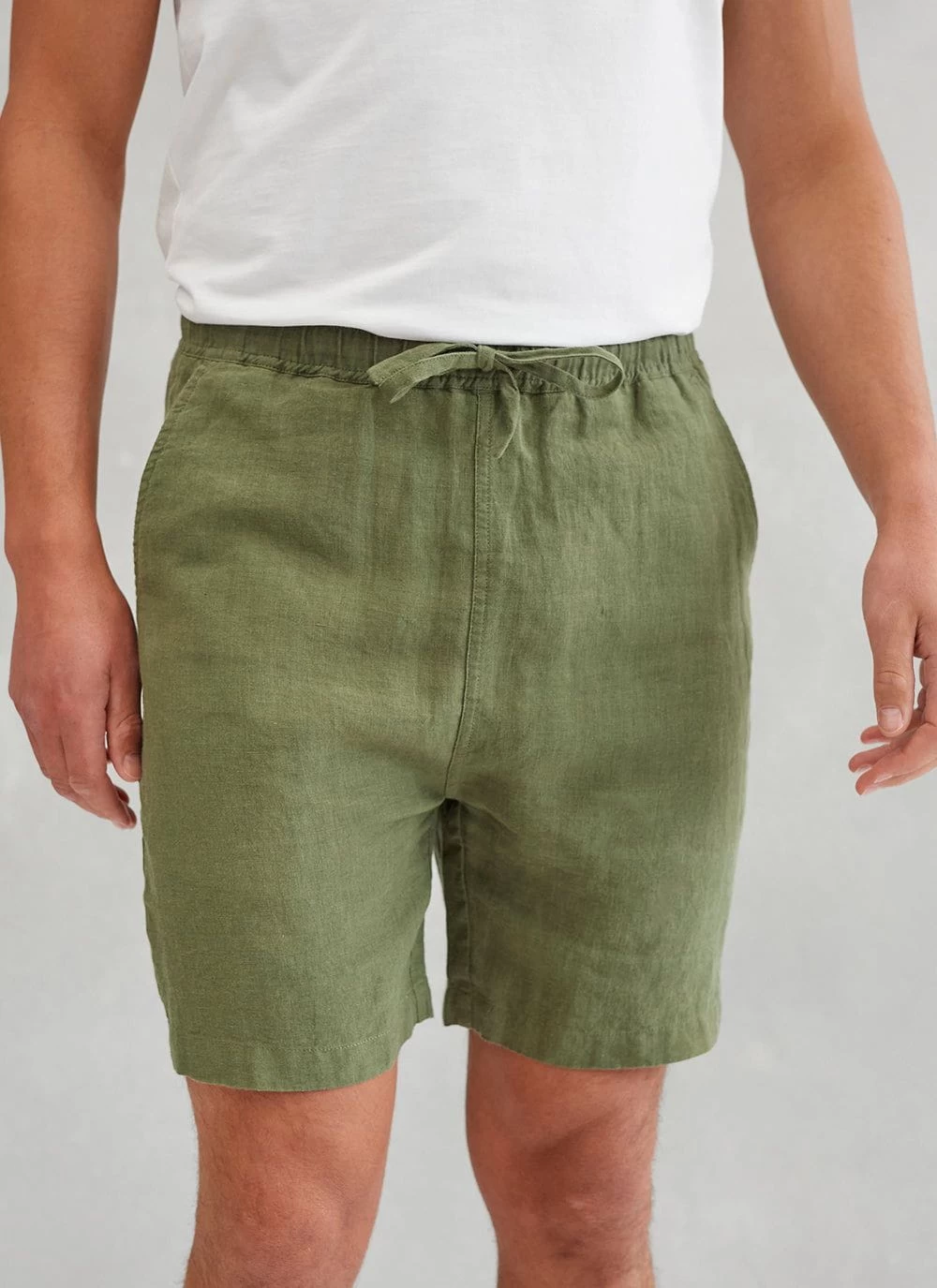 Linen Shorts | Forest 7 Linen Shorts | Forest - Image 5