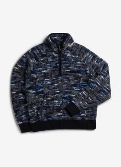 Jacquard Fleece | Wool | Blue -Urban Wear Shop PercialAugust9th2023 130