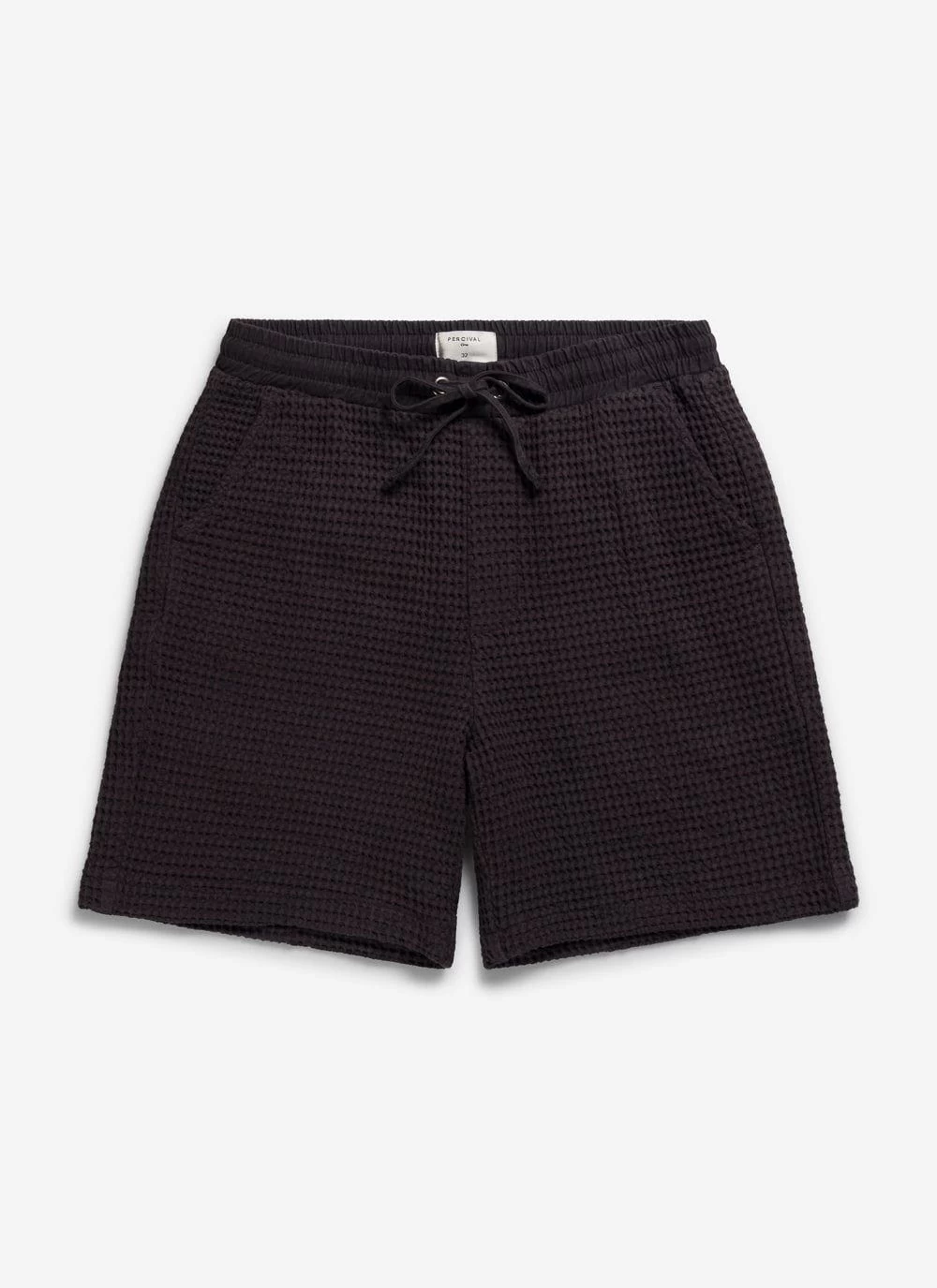 Waffle Shorts | Textured Cotton | Ink 4 Waffle Shorts | Textured Cotton | Ink - Image 2