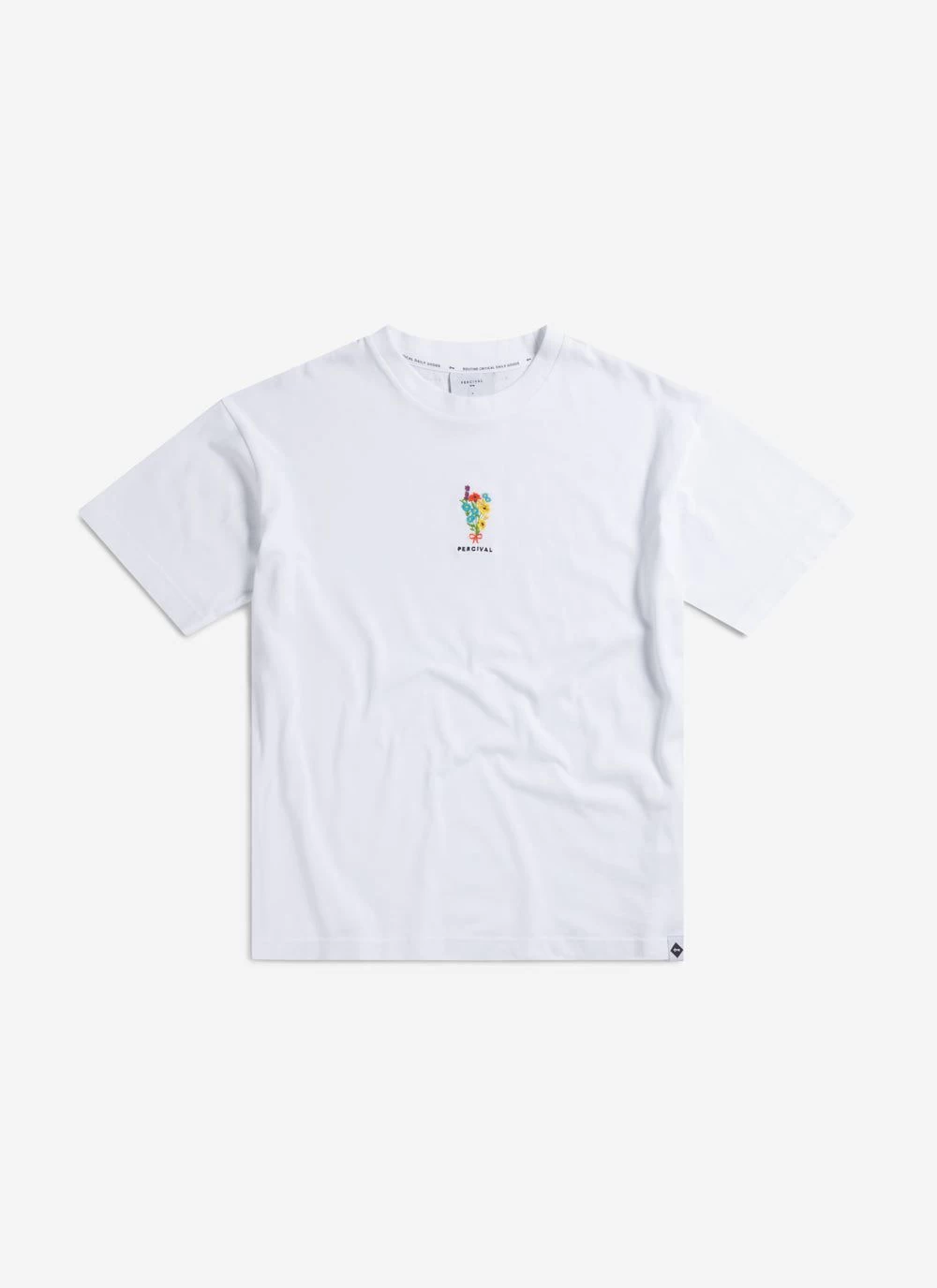 Bouquet Oversized Auxiliary T Shirt | Embroidered Organic Cotton | White 5 Bouquet Oversized Auxiliary T Shirt | Embroidered Organic Cotton | White - Image 3
