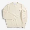 Tech Pique Auxiliary Crew Neck | Cotton | Ecru -Urban Wear Shop Percival6th5885 Edit