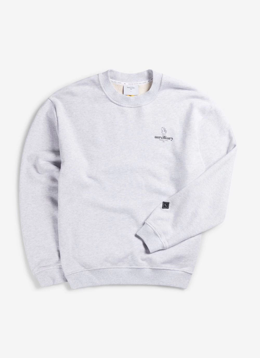 Canard Auxiliary Sweatshirt | Cotton | Athletic Grey 10 Canard Auxiliary Sweatshirt | Cotton | Athletic Grey - Image 8