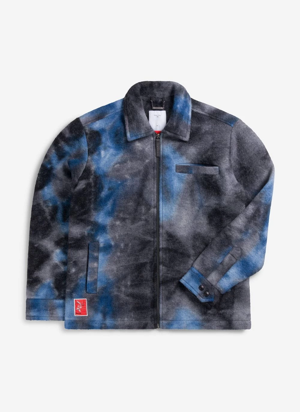 Galaxy Zip Overshirt | Wool | Navy 3 Galaxy Zip Overshirt | Wool | Navy