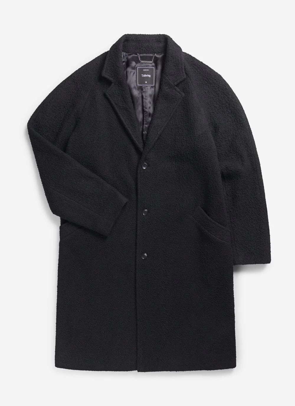 Trench Coat | Casentino Wool | Black 10 Trench Coat | Casentino Wool | Black - Image 8