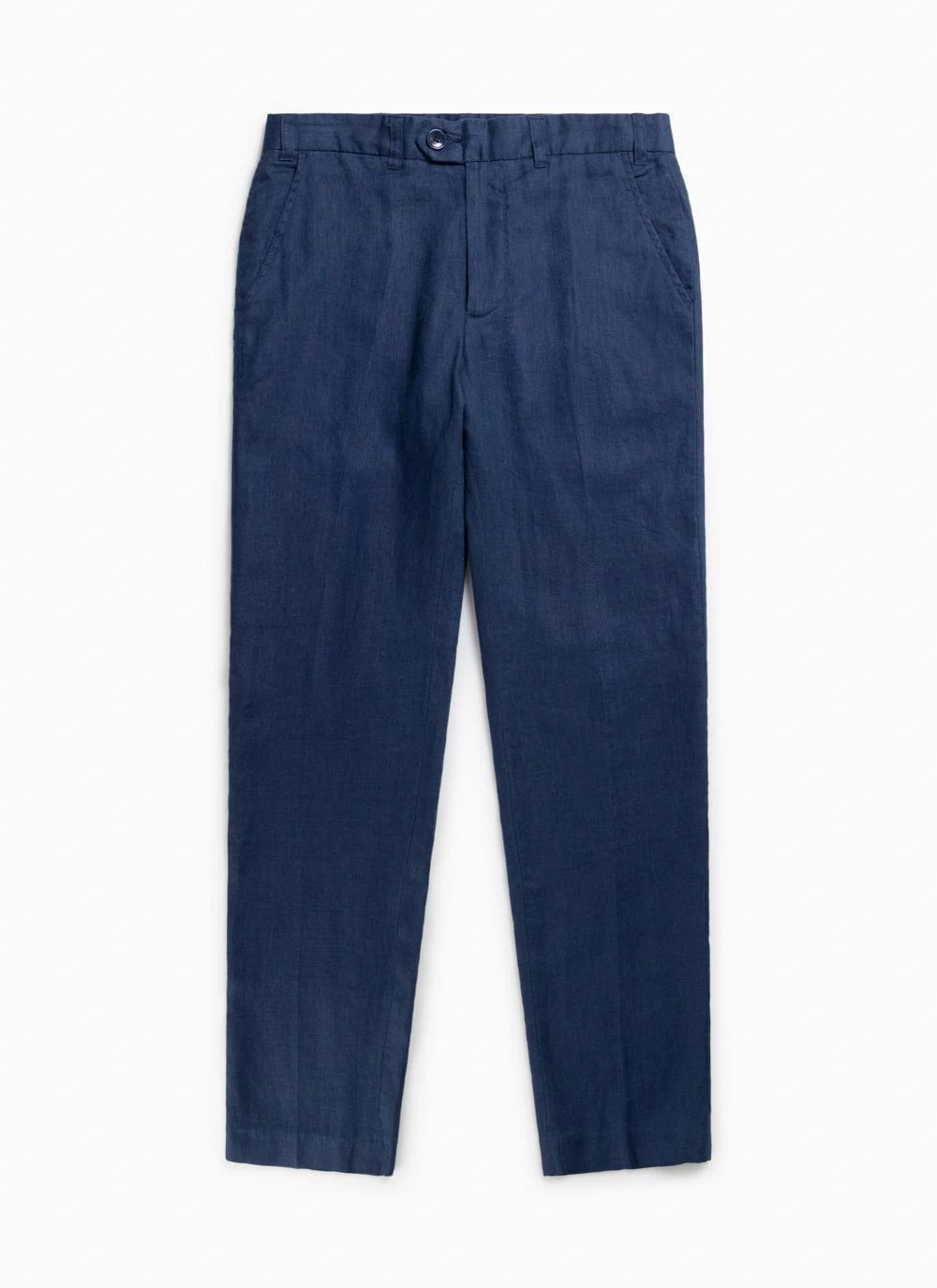 Tailored Linen Trousers | Royal Blue 4 Tailored Linen Trousers | Royal Blue - Image 2