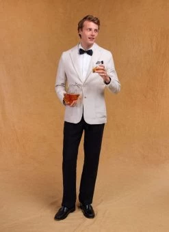 Tailored Linen Blazer | Stone -Urban Wear Shop Percival Suits6448