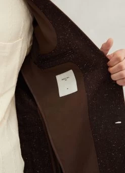Tailored Blazer | Nep Wool | Espresso -Urban Wear Shop Untitled Session0300