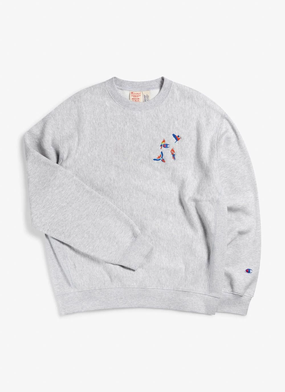 The Menagerie Sweatshirt | Champion And Percival | Heather Grey 6 The Menagerie Sweatshirt | Champion And Percival | Heather Grey - Image 5