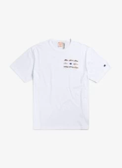 Rare Fish T Shirt | Champion And Percival | Ecru -Urban Wear Shop percivcalretail30thoctober7994 Edit